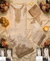 Kt 338 Black And White By Shree Viscose Maslin Pakistani Salwar Suits